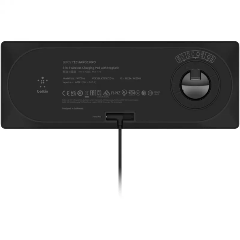 Kabelloses Ladegerät Belkin BOOST↑CHARGE PRO Schnellladung Schwarz
