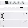 USB- und PWM-Hub Lian Li EDGE HUB EG-HUB01W — 4× USB, 6× PWM, Weiß