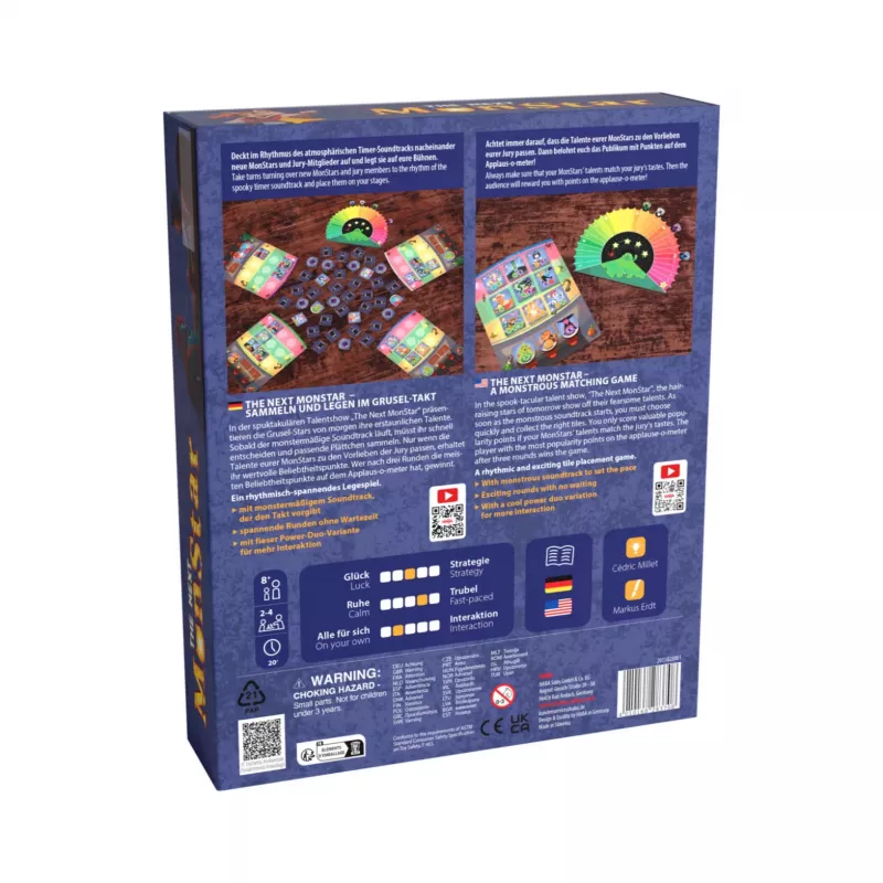 The next MonStar, Gesellschaftsspiel