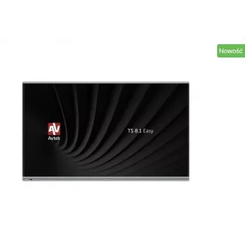 Interaktiver Monitor AVTEK TS 8.1 EASY 65, 65 Zoll (165,1 cm) 3840×2160 UHD, Infrarot 20‑Punkt-Touch, Wi‑Fi, 400 cd/m²