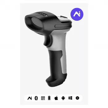 Inateck Barcodescanner 72 grau [BCST-72_gray]