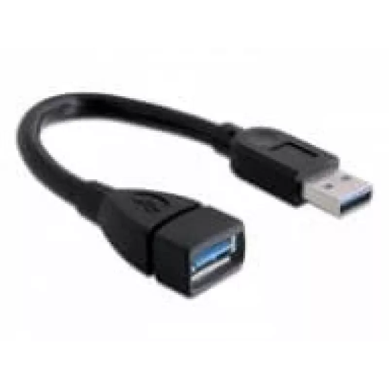 USB-Kabel DeLOCK 82776 0,15 m Schwarz