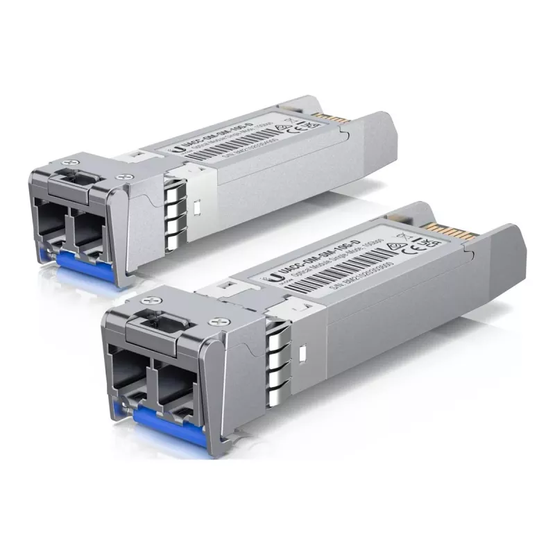 SFP+ Glasfaser-Transceiver Ubiquiti UACC-OM-SM-10G-D-2 10 Gbps 1310 nm LC Single-Mode 10 km (2er-Pack)