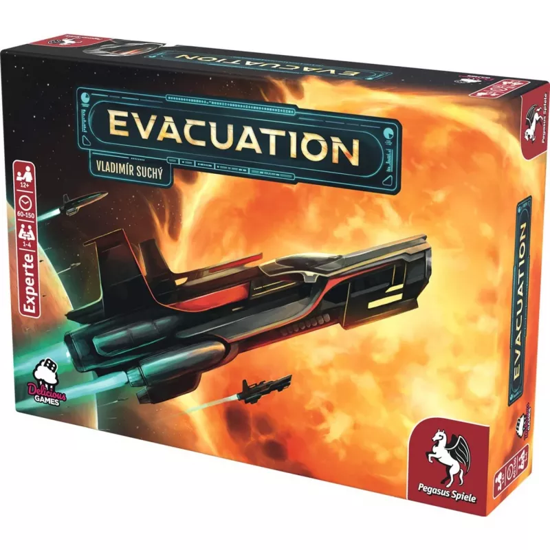 Pegasus Spiele 56260G Brettspiel Evacuation