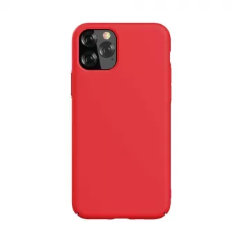 Handyhülle Devia Nature Series für iPhone 12 Pro Max, Silikon, rot