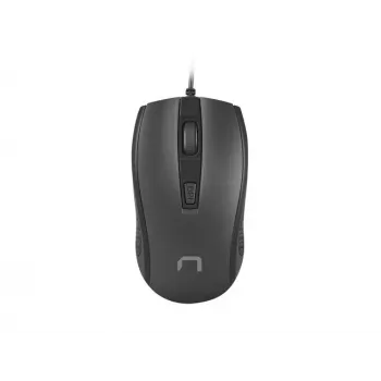 Natec Optical Maus HOOPOE 2 1600 DPI, USB, Schwarz