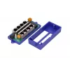PoE Injector Extralink Gigabit 4-Port, 4x 1000Mb/s RJ45, 48V, Blau/Schwarz
