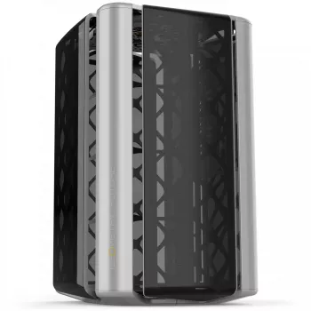 Computer Case Geometric Future M2 THE ARK Case TG - grau