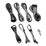 CableMod C-Series PRO ModMesh 12VHPWR Kabel Kit für Corsair RM, RMi, RMx (Schwarz Label) – schwarz/weiß