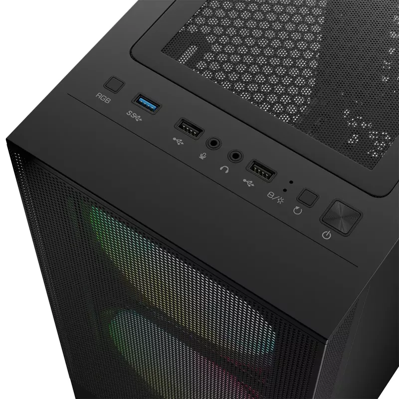 Logic ARYA ARGB MINIDI USB 3.0 Gehäuse Schwarz