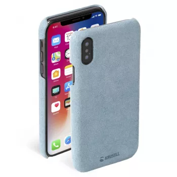 Cover Krusell Broby iPhone XS Max 16,5 cm (6,5 Zoll) Blau
