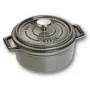 Staub 40509-474 runde Cocotte 12 cm graphitgrau Gusseisen