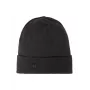 Buff schwere Merinowollmütze Loose Winter Cap - Schwarz