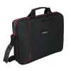 Esperanza SALERNO 39,6 cm (15,6) Toploader-Tasche Schwarz, Rot