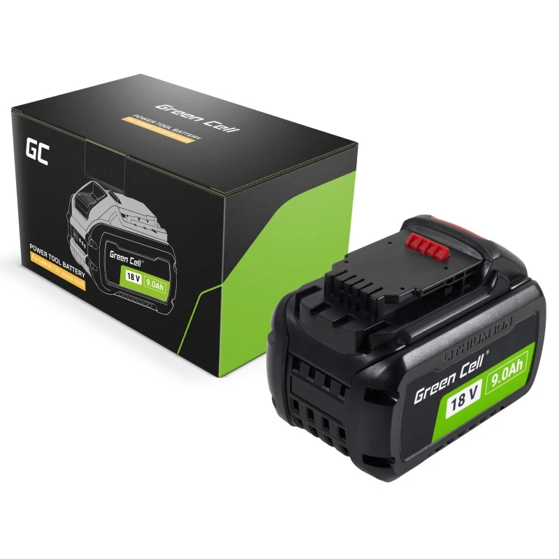 Green Cell Akku DCB547 für DeWalt XR Elektrowerkzeuge 18V 9Ah/FLEXVOLT 54V 3Ah Ersatz für DCB547 DCB548