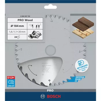 Bosch 2 608 837 702 Kreissägeblatt 18,4 cm 1 Stk.