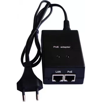 PoE-Injektor extra digital POE-004 1-Kanal 48V 15W für Einzelgeräte-Stromversorgung über Ethernet