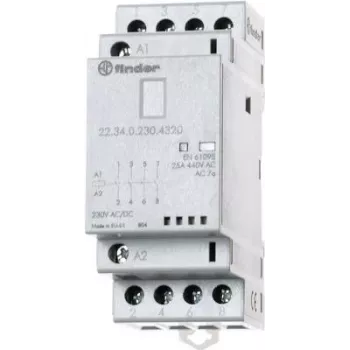 Finder 22.34.0.230.4620 Schütz 1 Stück 2 Schließer, 2 Öffner 230 V/DC, 230 V/AC 25 A (223402304620)