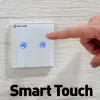 Intelligenter WLAN-Schalter Tellur SS2N — 2 Ports, 1800 W gesamt, 10 A pro Kanal