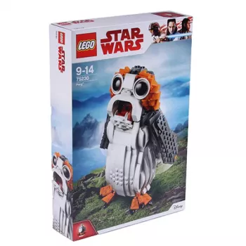LEGO baubare Figur Star Wars Porg 75230 – Sammelmodell mit beweglichen Funktionen