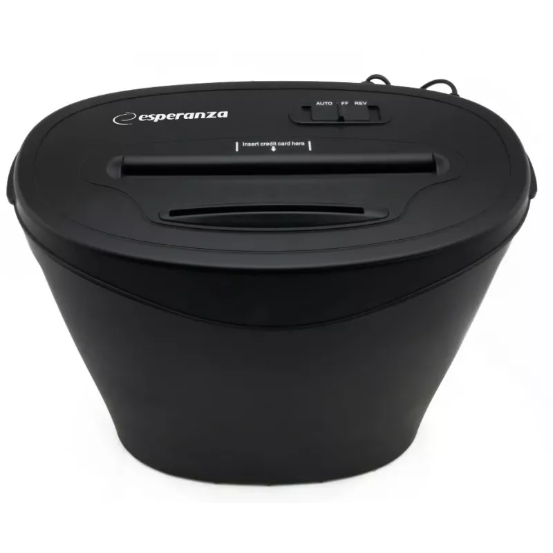 Esperanza EN103 Aktenvernichter 22 cm Schwarz