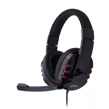 Gembird GHS-402 Kopfhörer/Headset Kabelgebundenes Kopfbügel Gaming Schwarz