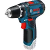 Bosch GSR 12V-15 Professional 650 g Schwarz, Blau, Rot, Silber