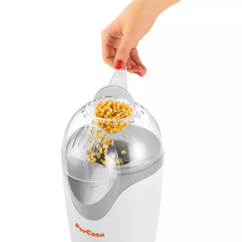 Clatronic PM 3635 1200W Weiße Popcornmaschine (263335)