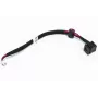 Netzanschlussbuchse mit Kabel, TOSHIBA L505D, Satellite L350, L350D