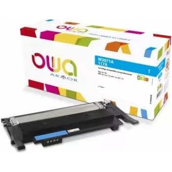 OWA Armor Toner kompatibel mit HP W2071A - 117A - 700 Seiten - Blau/Cyan