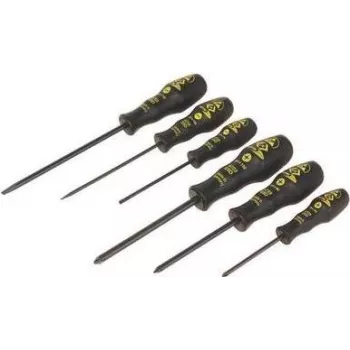 ESD-Werkzeug c.k tools T4741 — antistatisches Handwerkzeug, schwarz/gelb