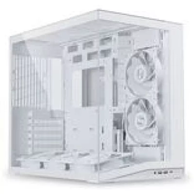 Computergehäuse Lian Li PC-Gehäuse O11 Dynamic Mini V2 Flow Weiß