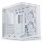 Computergehäuse Lian Li PC-Gehäuse O11 Dynamic Mini V2 Flow Weiß