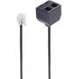 Telefonkabel ShiverPeaks BS71231-4 0,15 m Schwarz