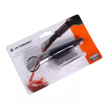 Le Creuset Weinausgießer + Belüfter WA-143 WA143 schwarz (59138011047068)