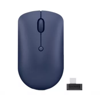 Kabellose optische Maus Lenovo 540 RF, beidhändig, 2400 DPI, 2,4 GHz USB‑C-Empfänger, blau