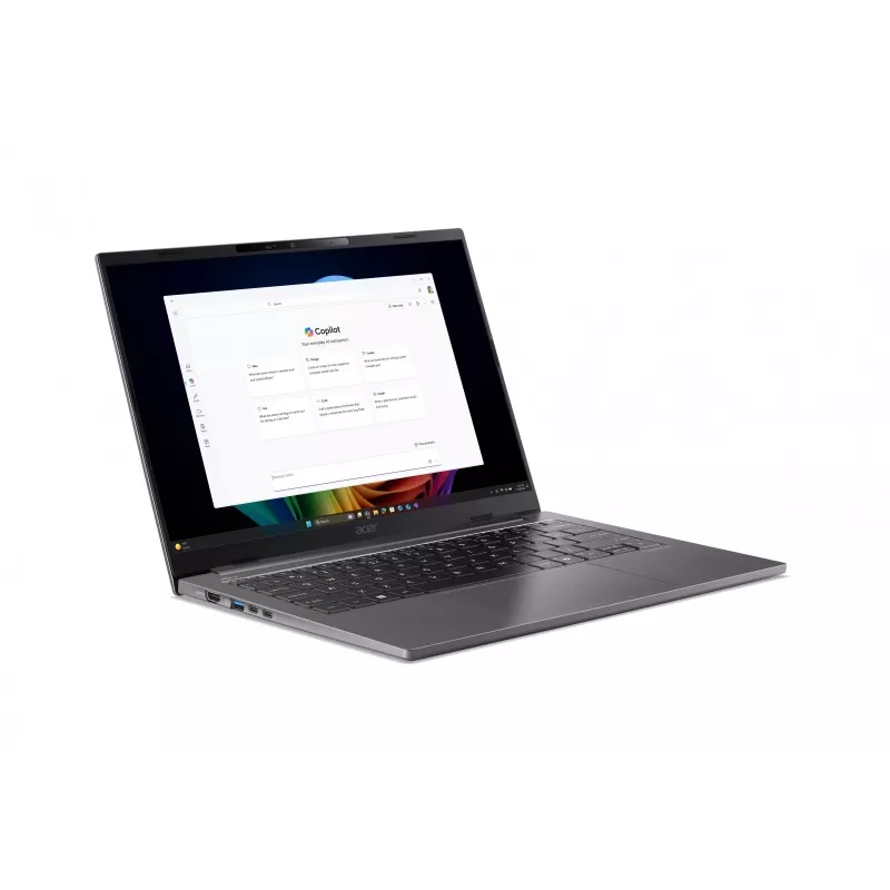 Laptop Acer TravelMate P4 TMX414-51-TCO 14 Zoll WUXGA IPS, Intel iU5, 32 GB RAM, 512 GB SSD, Wi‑Fi 7, Windows 11 Pro, 3 Jahre Vor-Ort-Service am nächsten Werktag