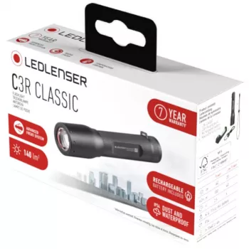 Handtaschenlampe Ledlenser 503153, LED 140 lm, Aluminiumgehäuse, IP54, 6 h Laufzeit, 42 g, 102 mm