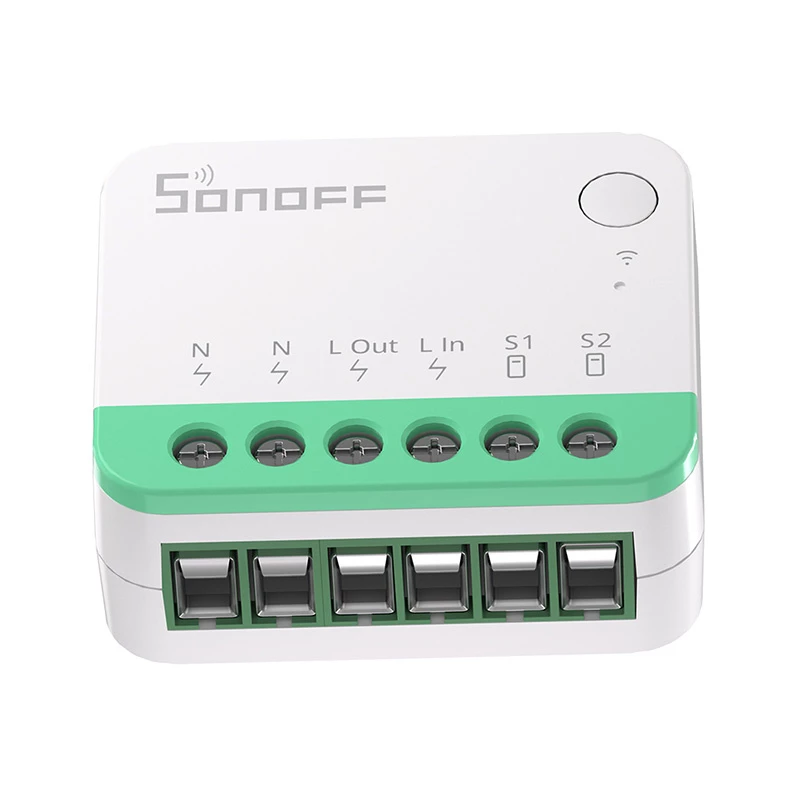 Sonoff MINIR4M Matter smarter WLAN-Minischalter (HomeKit, SmartThings, Home Assistant).