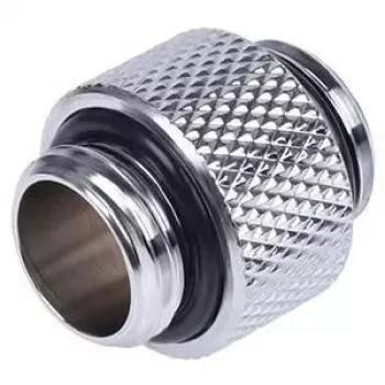 Alphacool HF Doppelnippel G1/4 AG auf G1/4 AG 10mm - Chrom (17199)