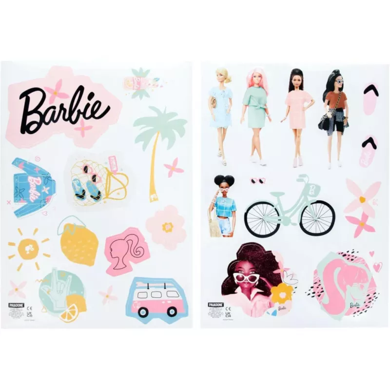 Paladone Barbie Personalisierungs-Wandaufkleber