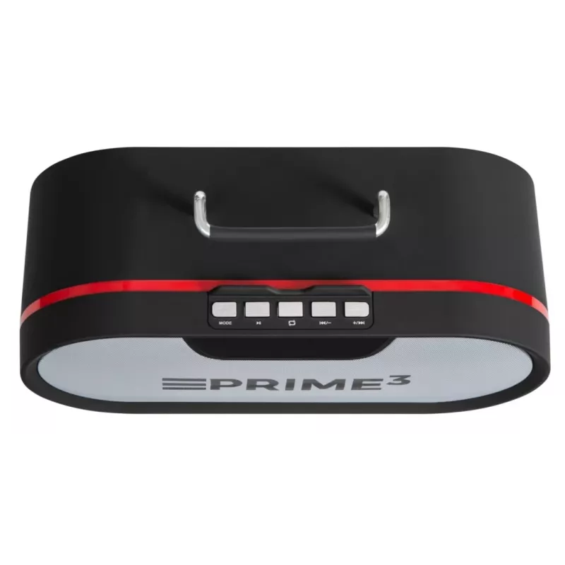 Tragbares Radio PRIME3 APR81 — FM, 12 W RMS, MicroSD, 3600-mAh-Akku, grau