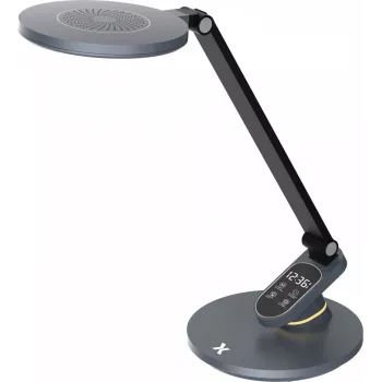 Schreibtischlampe MAXCOM ML 5100 LED grau mit einstellbarer Helligkeit