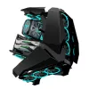 PC-Gehäuse Jonsbo MOD5, ATX, Schwarz