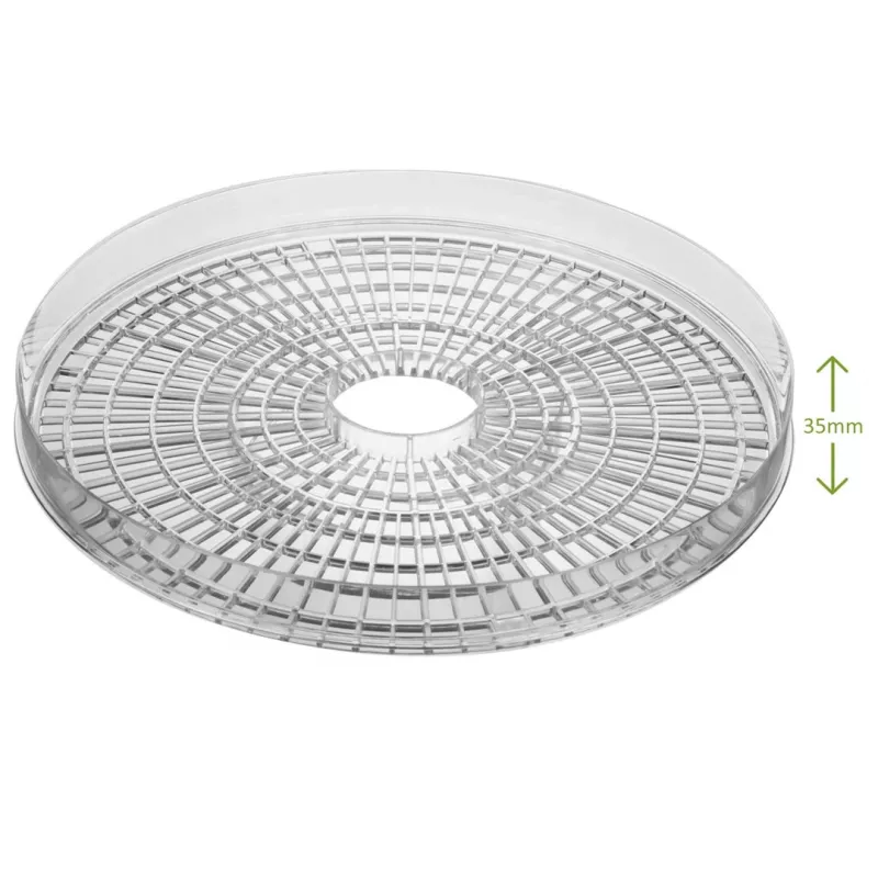 Dörrautomat GreenBlue GB190 mit 5 Tabletts, 250 W, einstellbarer Temperatur, 32 cm Tablettdurchmesser