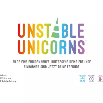 Unstable Unicorns, Kartenspiel