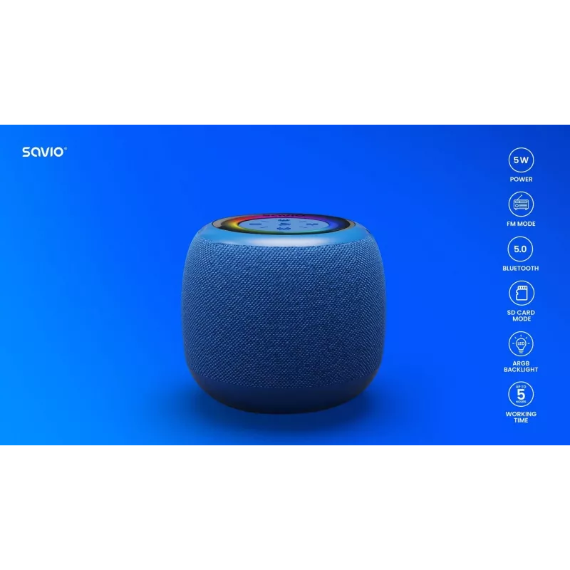 Savio BS-042 Bluetooth-Lautsprecher 5 W