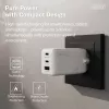 Wandladegerät DIGITUS DA-10303 67W GaN, 2× USB-C + 1× USB-A, 100–240V, weiß