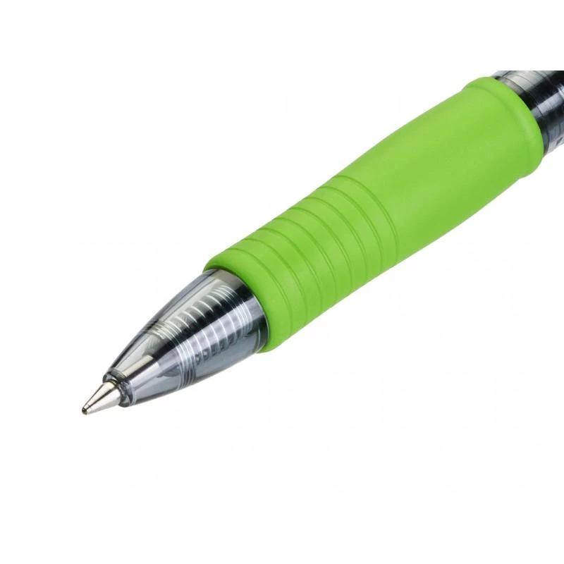 Pilot BL-G2-7 Grüner Gelstift 0,4 mm Spitze Transparenter Körper