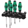 Wera Workshop Schraubendreher-Satz 6-teilig 334 SK/6 Schlitz, Phillips Phillips (05007680001)
